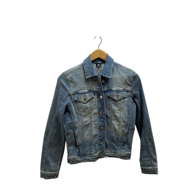 Zara Womens Size S Blue Denim Jacket 