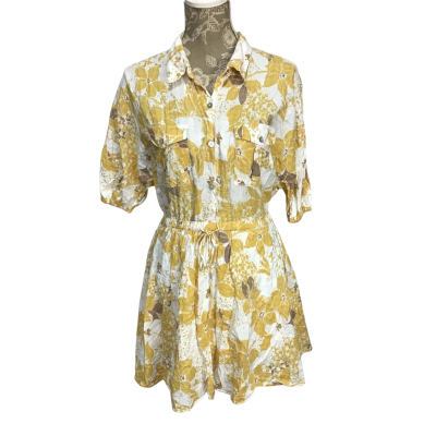 Petal + Pup Womens  Size 8, 100% Cotton Autumn Tone Mini Dress 