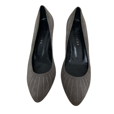  Latouche Womens  Size 38 Heels Brown Leather Made In Spain