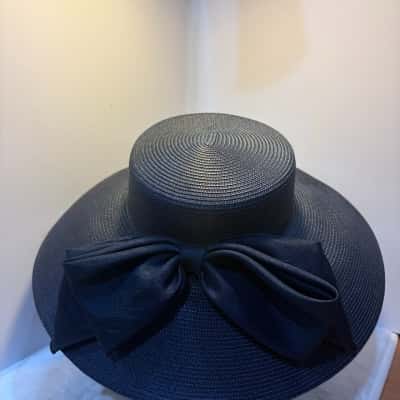 Morgan & Taylor "Jess" Navy Droop Hat - Brand New