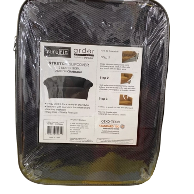 Surefit Ardor. Stretch slipcover 2 seat sofa. 147x185cm
