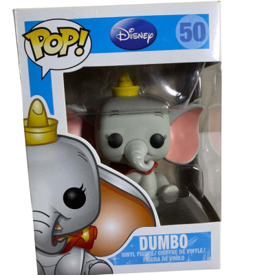a Funko Pop! Disney Series 5 Dumbo vinyl figure, number 50 in the series