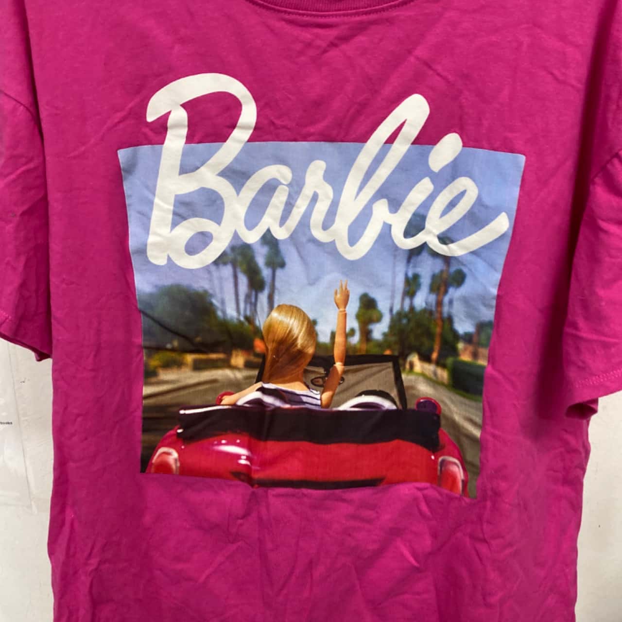 ULLA TSHIRT - BARBIE PINK main image 1