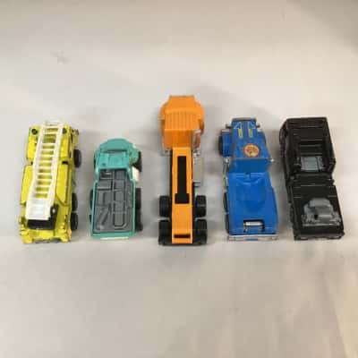 Vintage Matchbox Trucks as pictured