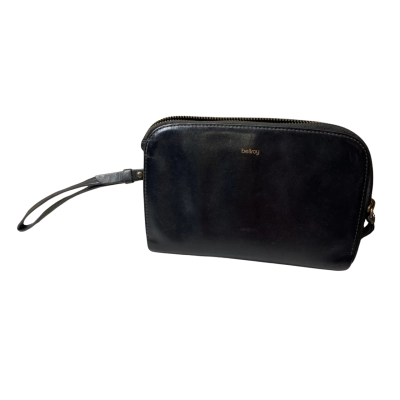 Bellroy Womens Black Leather Pouch