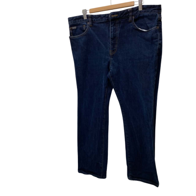  Toorallie Men's Merino Blend Blue Jeans Size 38 Relaxed Fit 