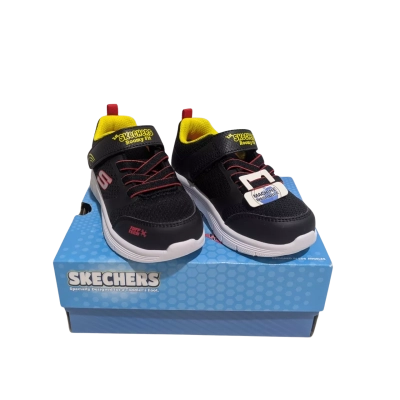 Skechers Boys Sneaker Size 9 Shoes Black  