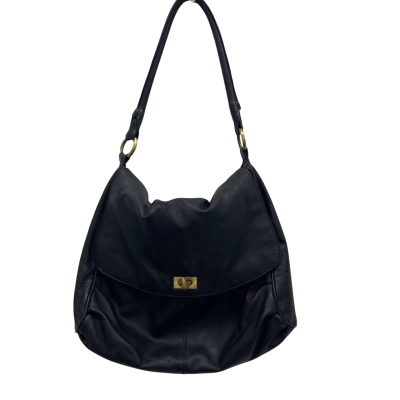 Unbranded Women's Genuine Leather Handbag Black  