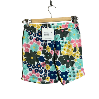 Cotton On Girls Size 8 Blue Floral Shorts 