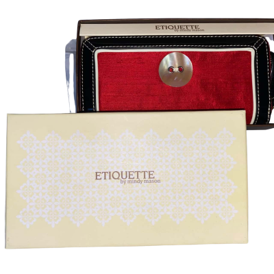  ETIQUETTE by MINDY MASON Women's"Tuscany" Wallet in Red 