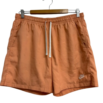 Nike Mens Size L Orange Shorts