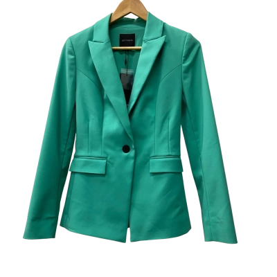 Portman's Jungle Green Single Breasted Blazer Size 6