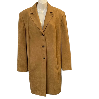 Susan Blake Womens Size 20 Winter Jacket Brown