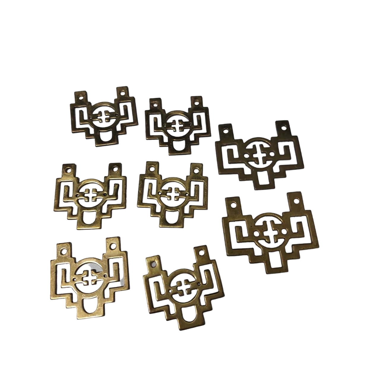 Vintage 1960s brass draw pulls(s)