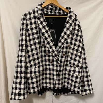 Portmans Womens  Size 24 Black  / White 