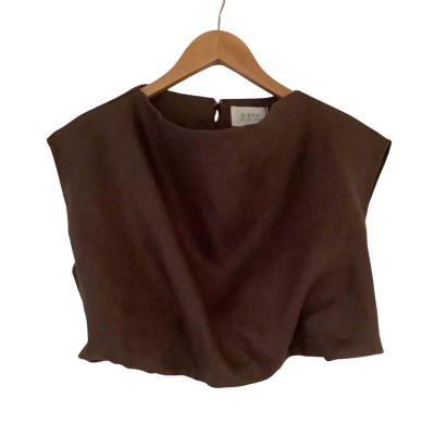 BNWT* Dissh  Amy Chocolate Bubble Top.  Size 8 
