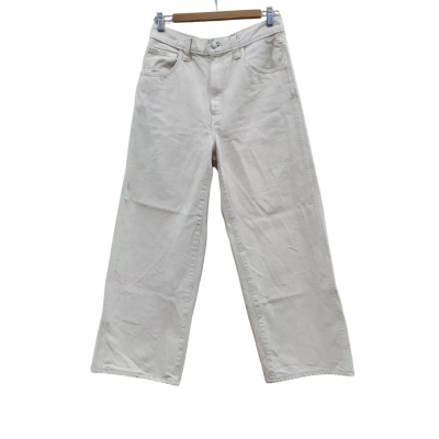 Calvin Klein Womens Size 11 Wide Leg Pants White (8)