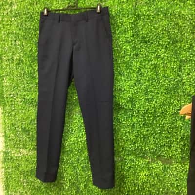 Roger David Mens  Size 87 R Slim fit Pants Navy Blue 