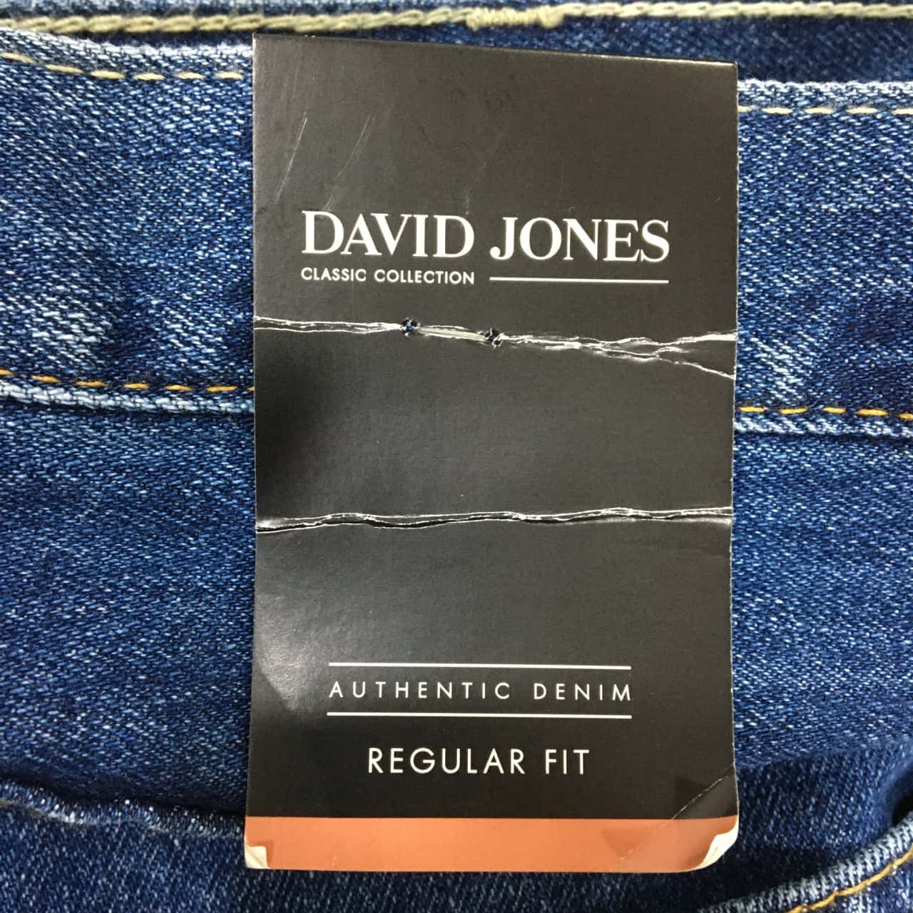 David Jones, Mens Regular Fit Jeans 