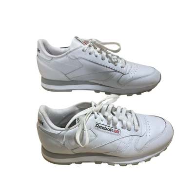 Reebok Calssic Mens Shoe  Size 9 White 
