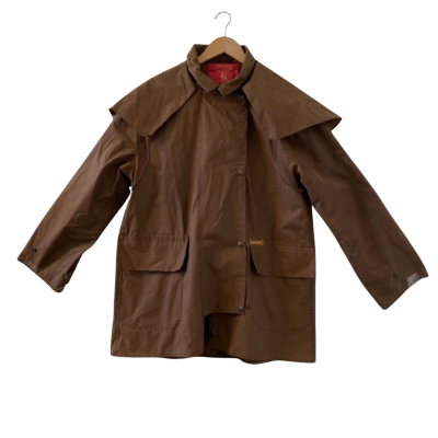 Vintage Driza-Para Unisex Size 4 Stockman Short Coat Cotton-Polyester Size 4 (Chest 100cm)