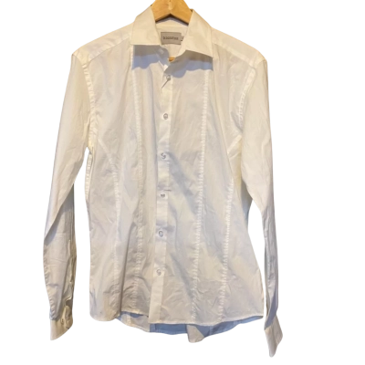 Brooksfield Size M White Shirt