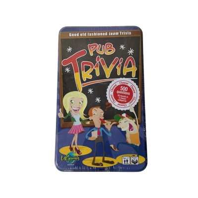 UGames Pub Trivia in Tin Case - New