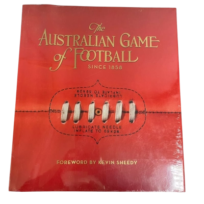 The Australian Game of Football Since 1858, Foreword by Kevin Sheedy Hardcover (Sealed)