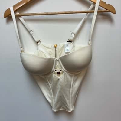 Honey Birdette bustier Womens  Size 10 Champagne 