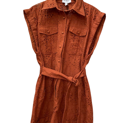 Pilgrim Women's  Size 14 Jumpsuit / Short Sleeve Playsuit Rust