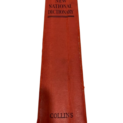 Collins dictionary Pub 1959 