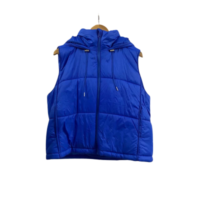 Katies Womens  Size 16 Causal Chic Leisure Short Puffer Vest Blue