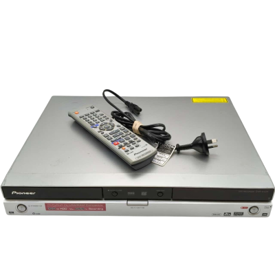 Pioneer DVR-540H-S DVD Recorder With Remote - Item Tested & Tagged For Electrical Safety