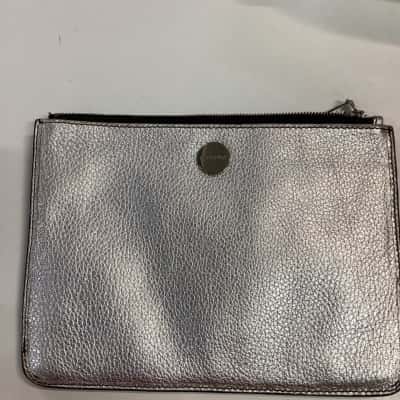 Oroton Womens Clutch Silver 