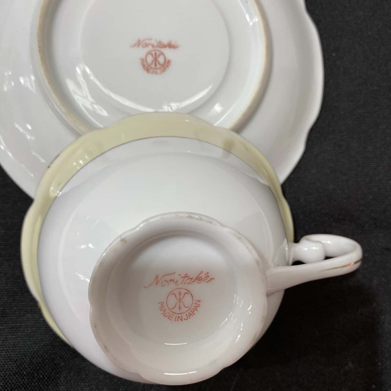 Noritake Tea Cup & Saucer Set