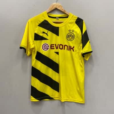 Puma Borussia Dortmund 2014-15 home football jersey Size L 