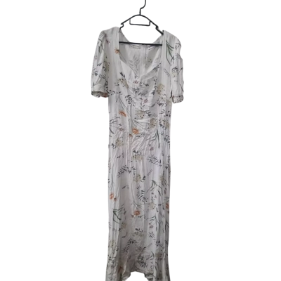 Petal + Pup Women's Size 16 Floral Maxi Dress / Short Sleeve Dress  