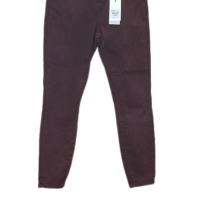 Jeanswest Womens  Size 12 Skinny Leg Pants Maroon 