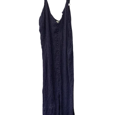 beme Dark Ble PolkadorMaxi Dress   Size 24 