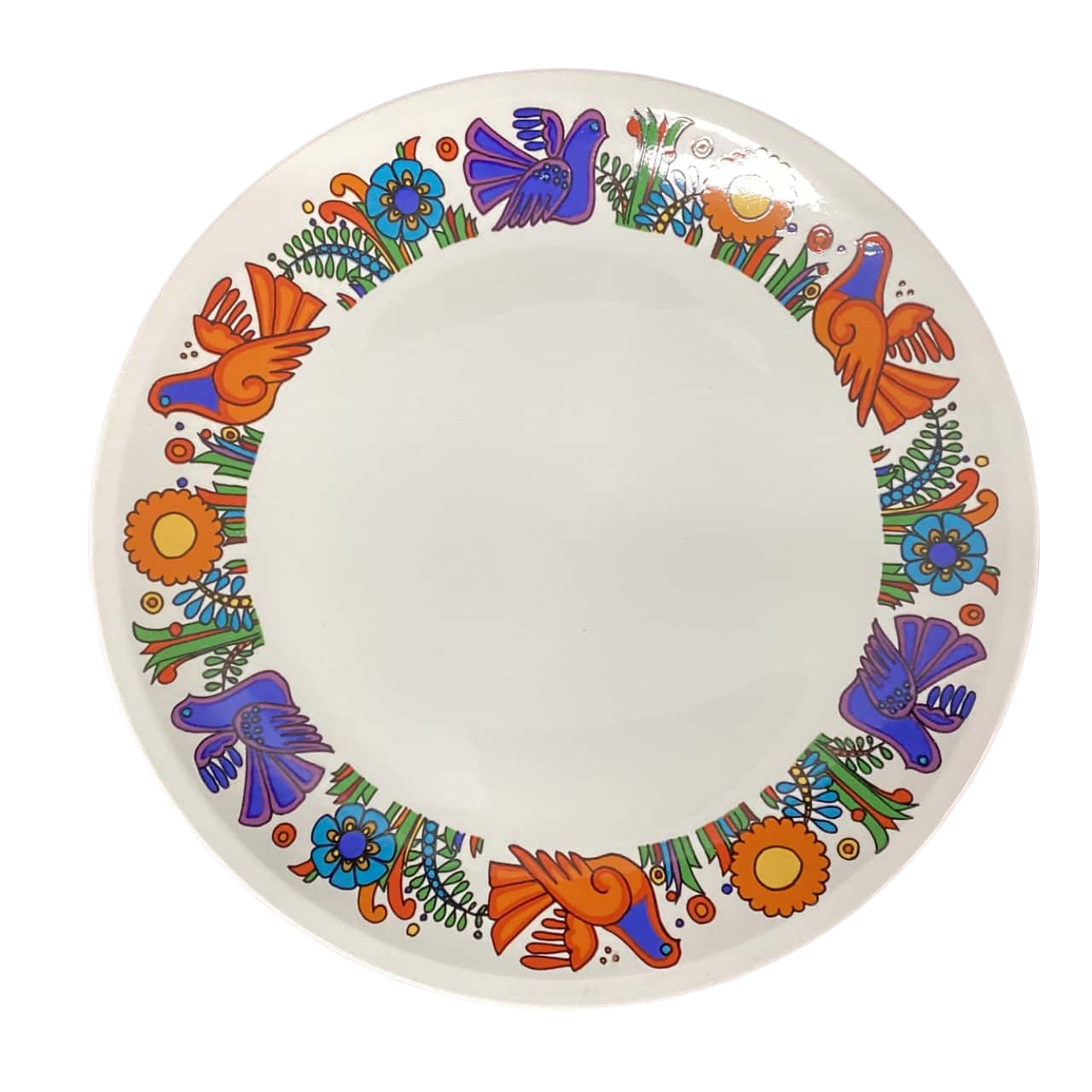 Vaisselle Vintage ... ASSIETTES et SOUPIERE Acapulco * Villeroy et Boch