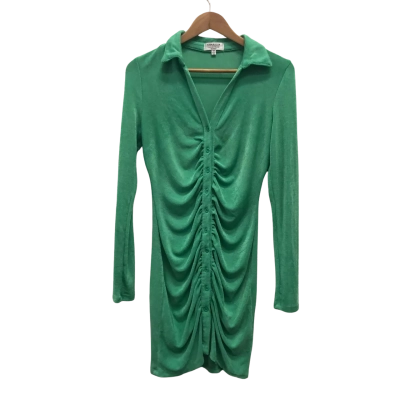 Shareen Collection Womens  Size 12 Midi Dress Green 