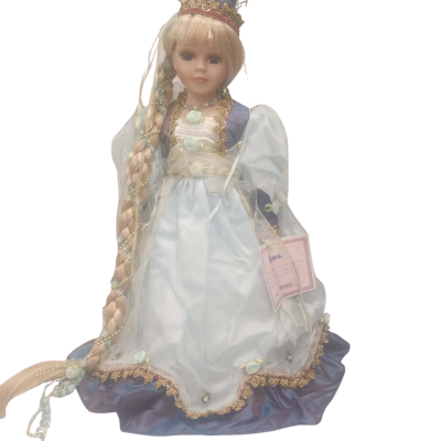 Homeart porcelain doll rapunzel