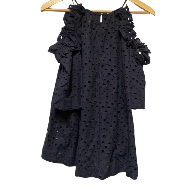 Seed Heritage Womens  Size 12 Navy Blue Top