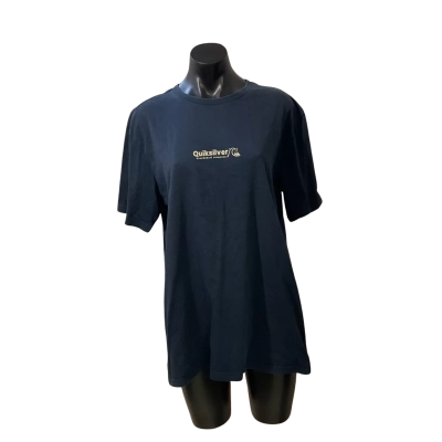 Quicksilver Mens  Size L Short Sleeve T-shirt Navy Blue 