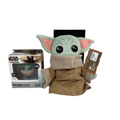 Star Wars “The Mandalorian”. The Child soft toy & Wireless speaker 