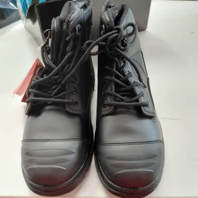  Mens  Tasman Size 6 Steel Cap Boots Black  