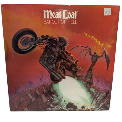 Meat Loaf Bat out of Hell vinyl