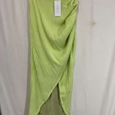 Billy J Zephyr Maxi Skirt in Citrus Size 6 