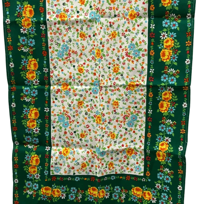 Flowers Tea Towel