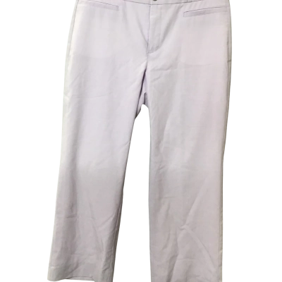 Banana Republic Womens  Size 4 Cropped Pants Purple 